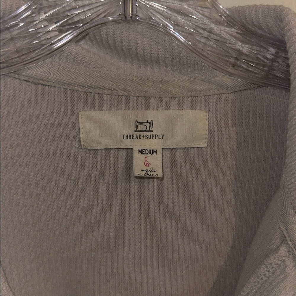 Thread & Supply Cream Shacket - Picture 2 of 2